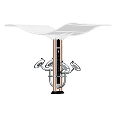 双柱腰背按摩器(图3) 双柱腰背按摩器(图3)